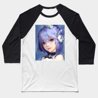 anime girl blue hair Baseball T-Shirt